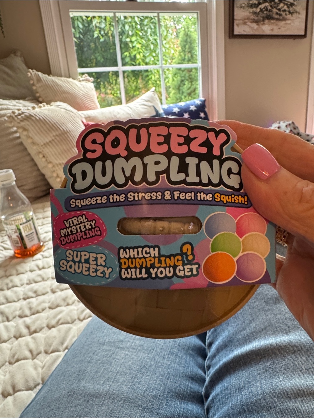 Outplay Squeezy Toy in Pastel Rainbow Packaging